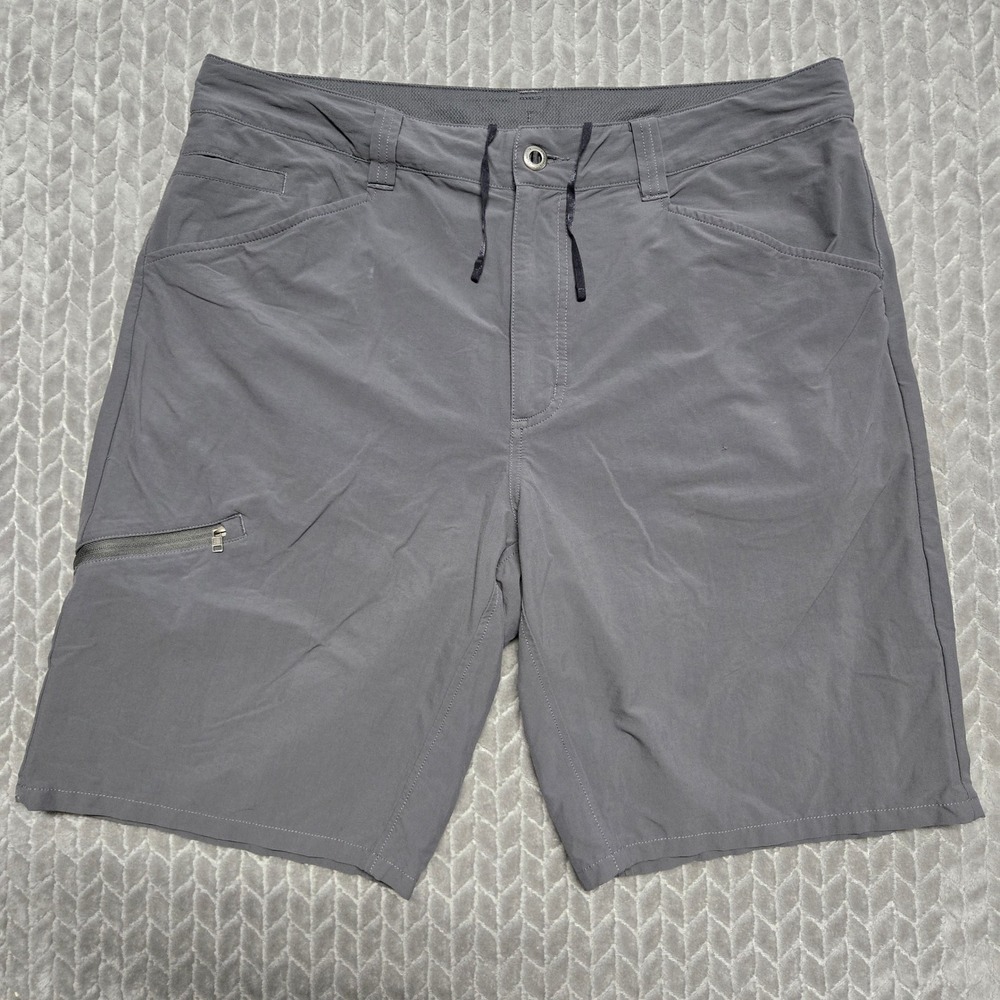 Patagonia Quandary Shorts Mens 36 Forge Grey 57826 Hiking Technical Cargo Grey